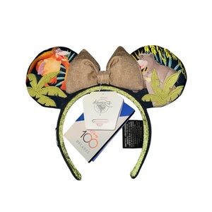 Authentic NWT Disney 100 Jungle Book Minnie Ears.